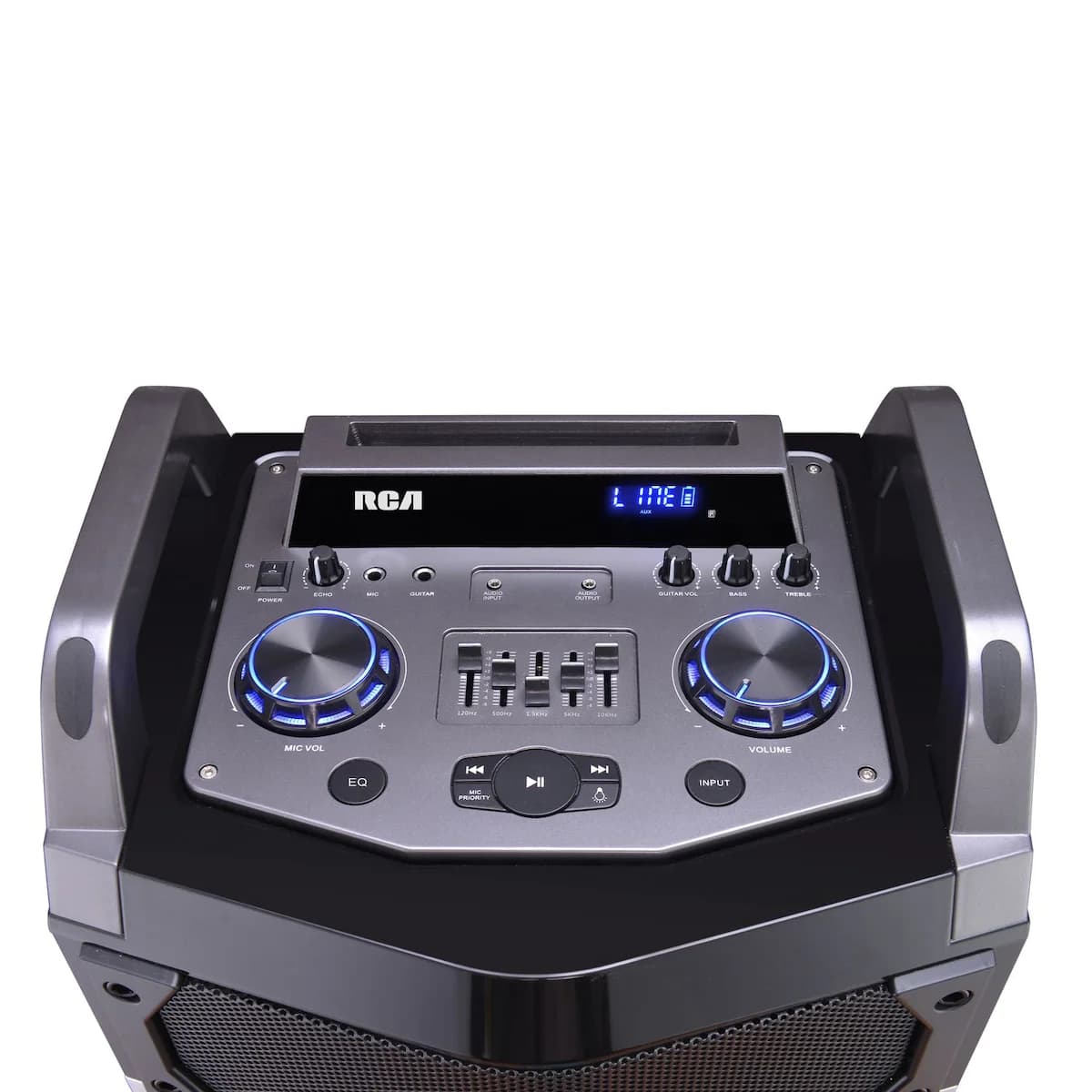 Parlante Inalámbrico Portátil RCA Con Micrófono Bluetooth 122PRO 15000W imagen 3