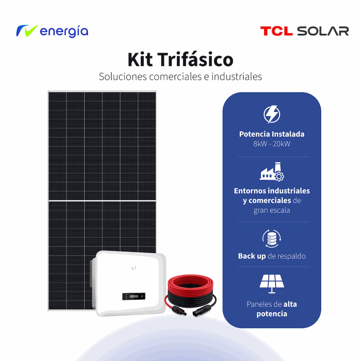 KIT TRIFÁSICO Basic (8kW) imagen 3