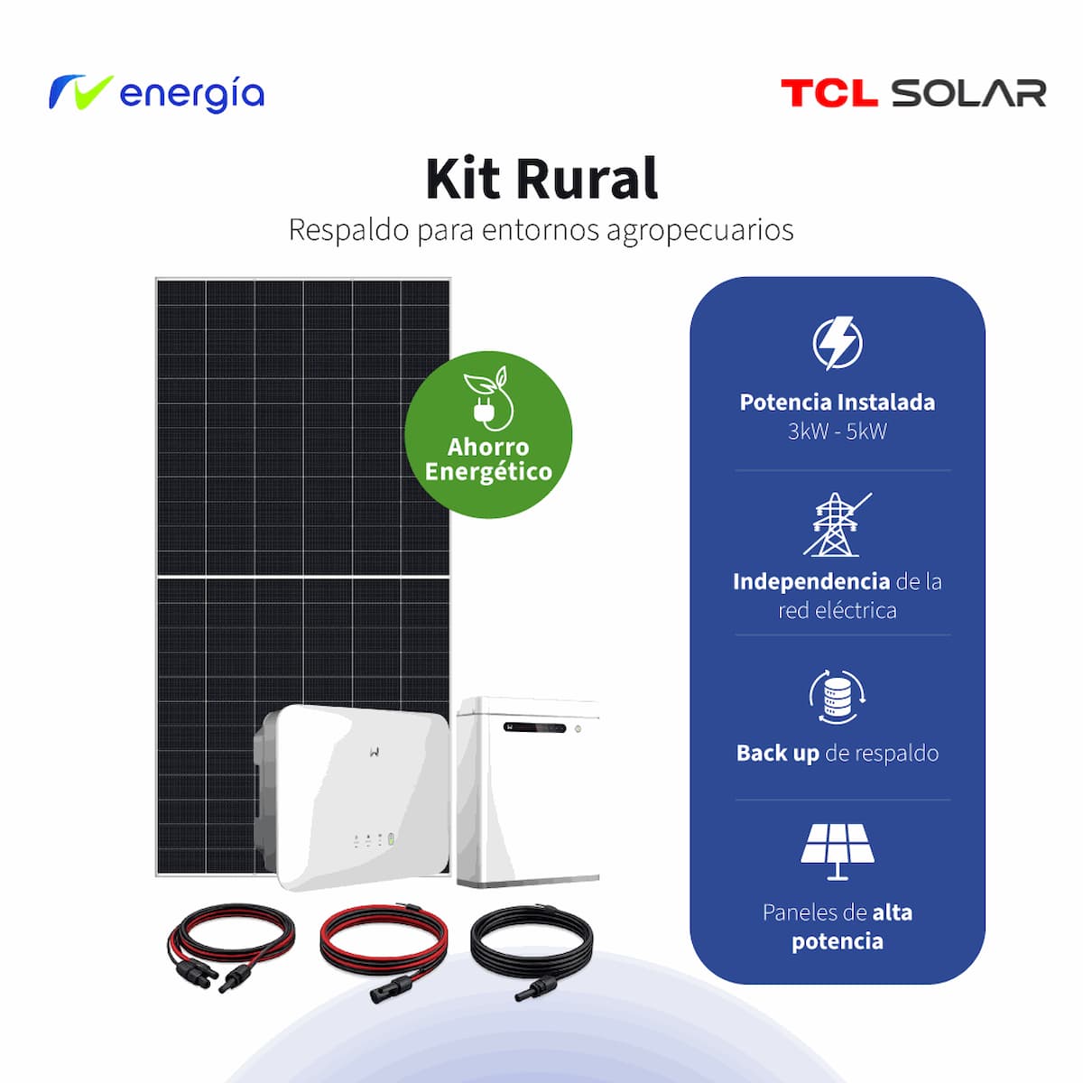 KIT RURAL Basic (3kW) imagen 3