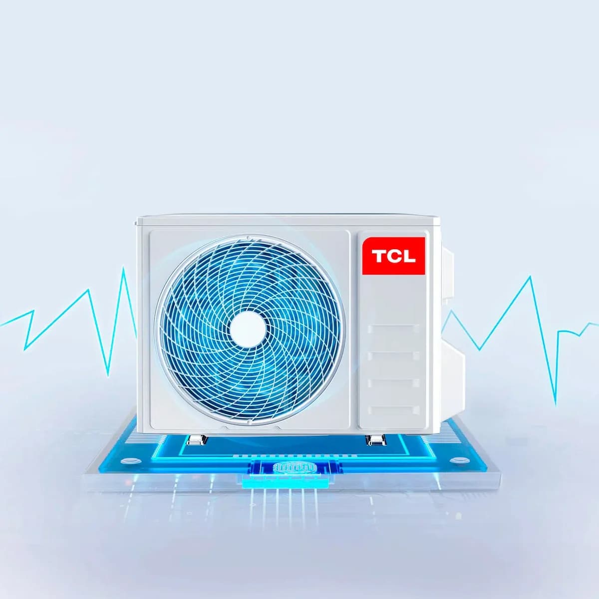 Aire Acondicionado Piso/Techo TCL 4TR Frío/Calor Inverter 12400W UI + UE imagen 10