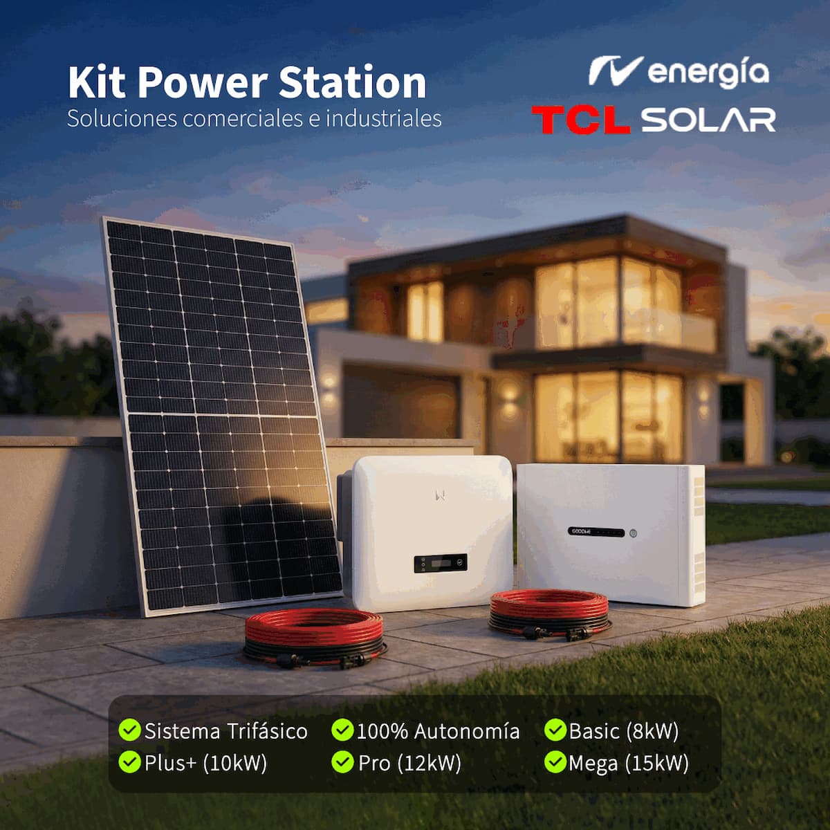 KIT POWER STATION Pro (12kW) imagen 1