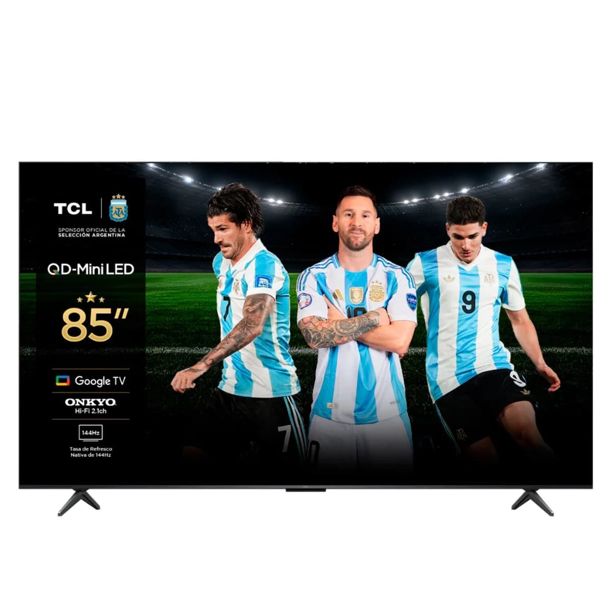 TV Smart 85" TCL 85C6K-F Mini LED 4K Google TV imagen 1