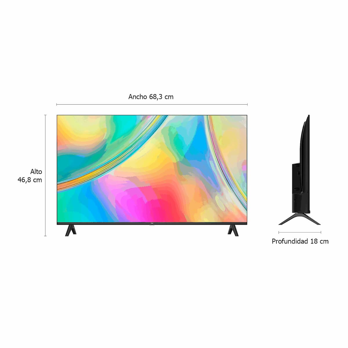TV Smart 32" TCL L32S5400 Full HD Android TV imagen 9