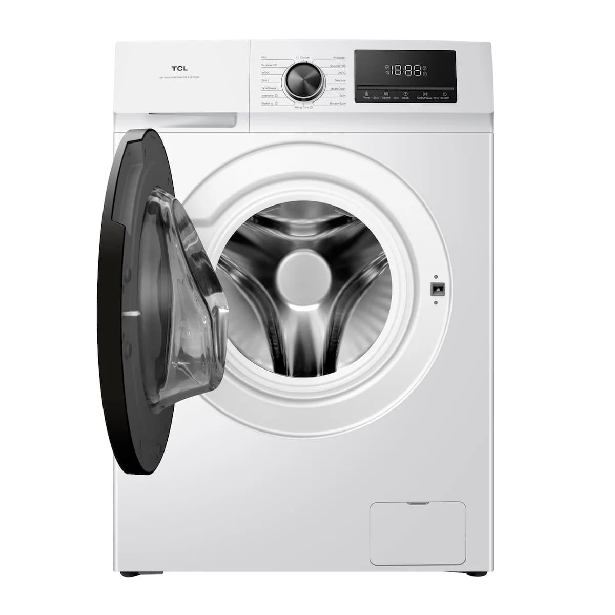 Lavarropas TCL Carga Frontal 8kg 1400 rpm Blanco P108FLW imagen 3