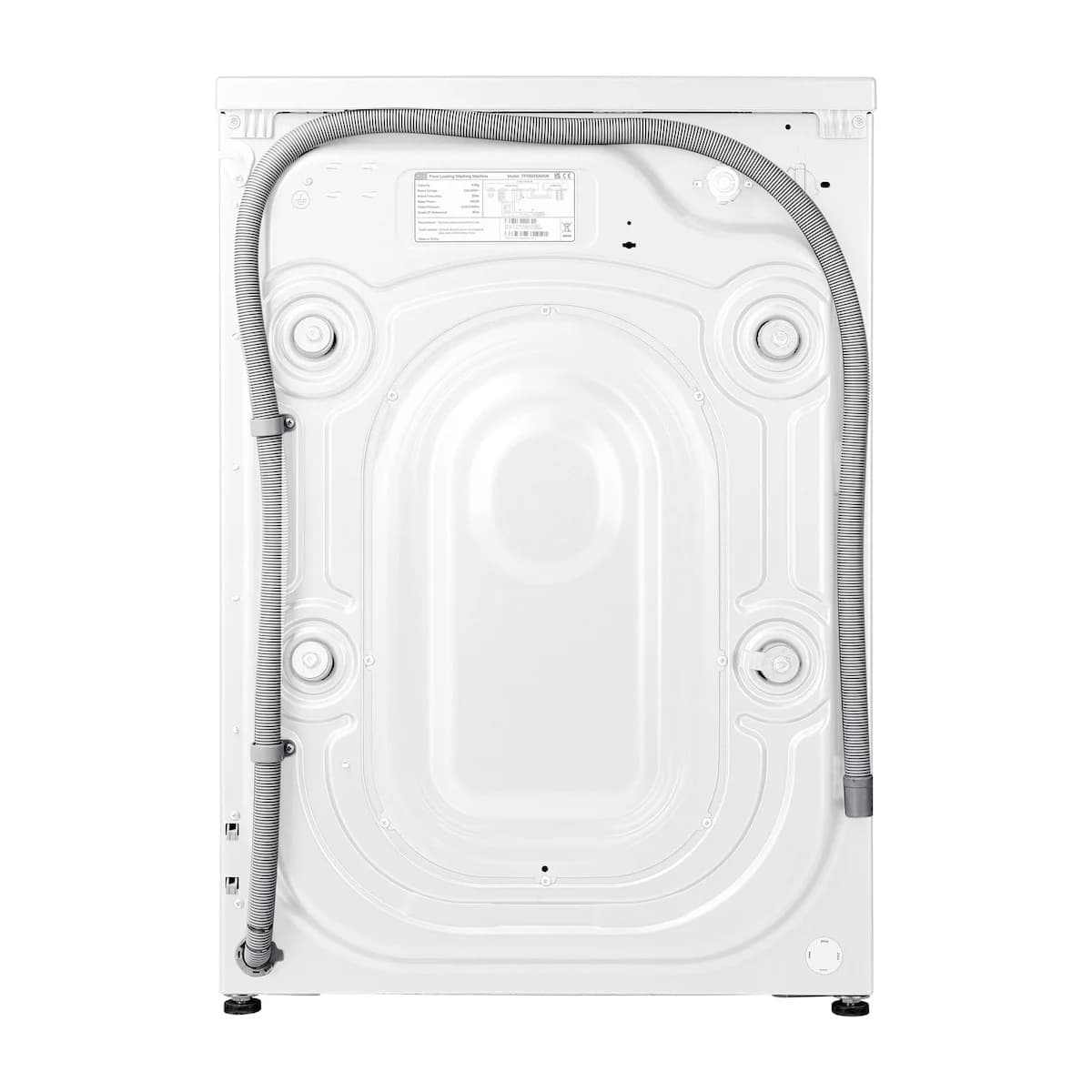 Lavarropas TCL Carga Frontal 10kg 1300 rpm Inverter Blanco PL110FLW imagen 8