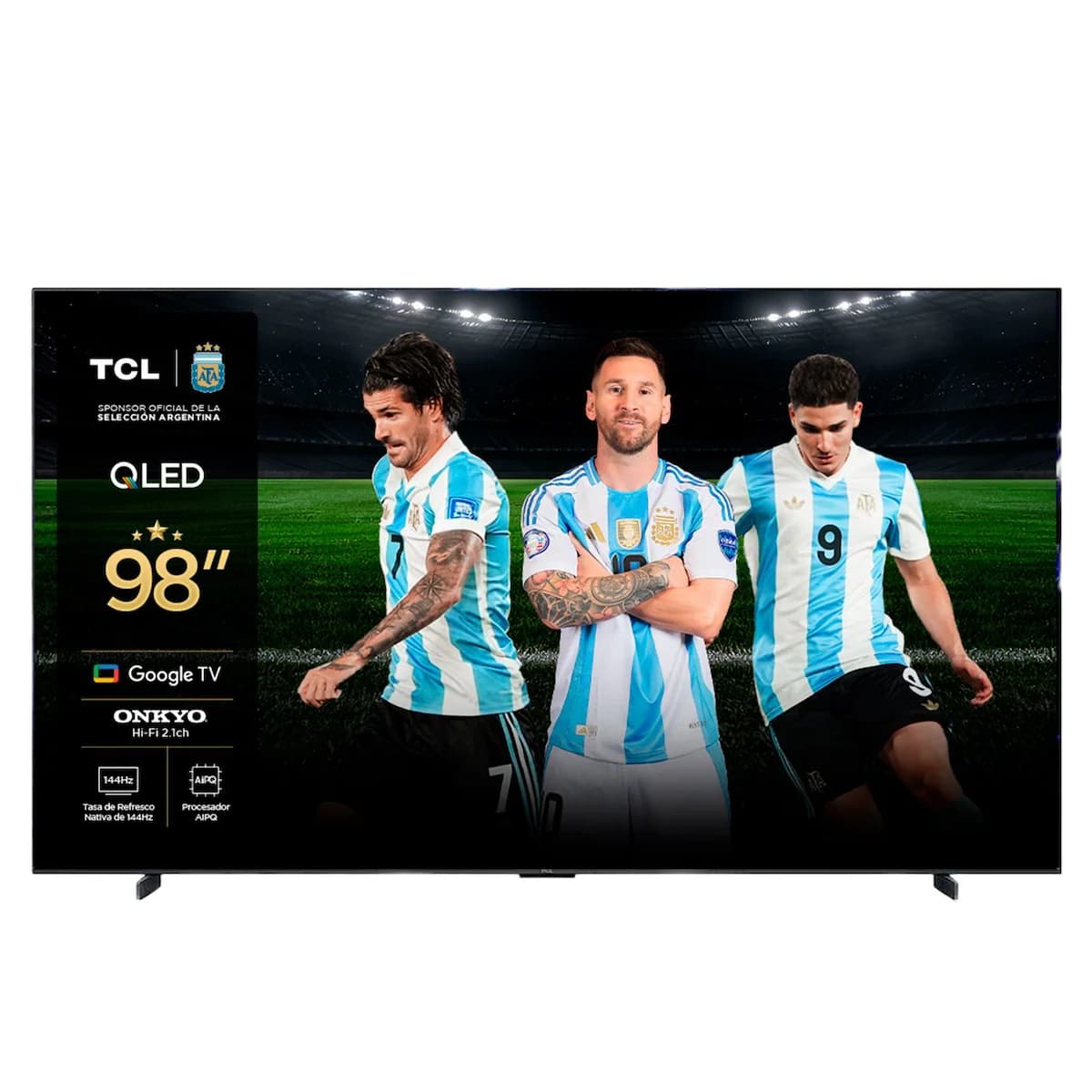 TV Smart 98" TCL 98P8K QLED 4K Google TV imagen 1