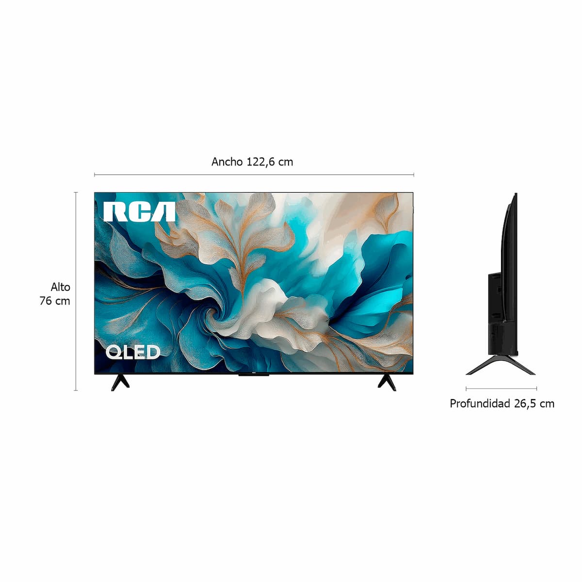 TV Smart 55" RCA QL55TH200 QLED Google TV imagen 4