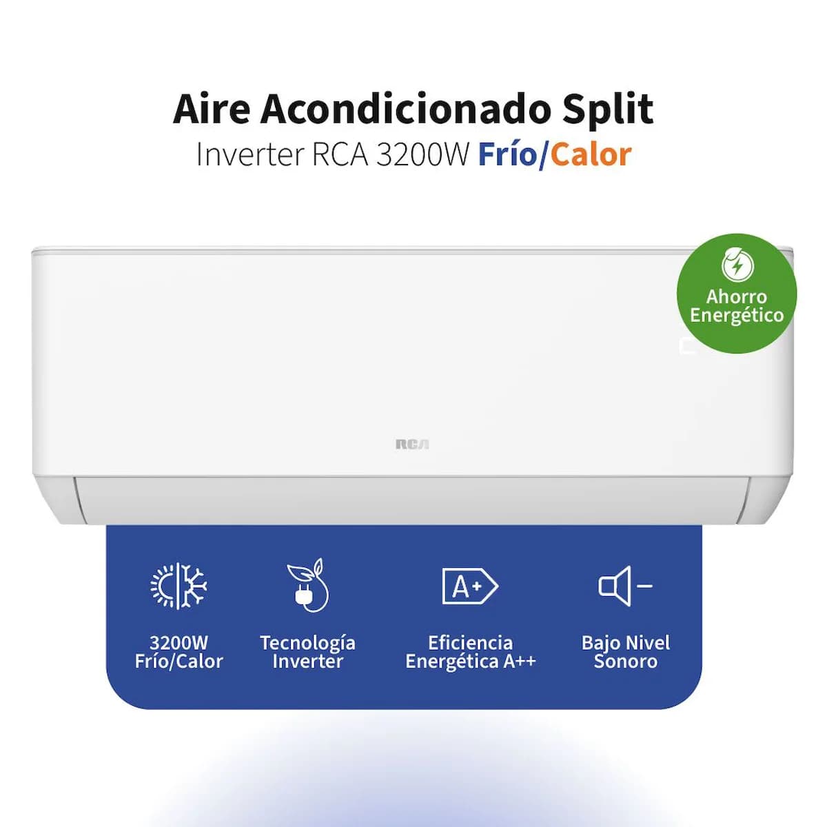 Aire Acondicionado Split RCA 3200W Frío/Calor Inverter RP3200INV imagen 1