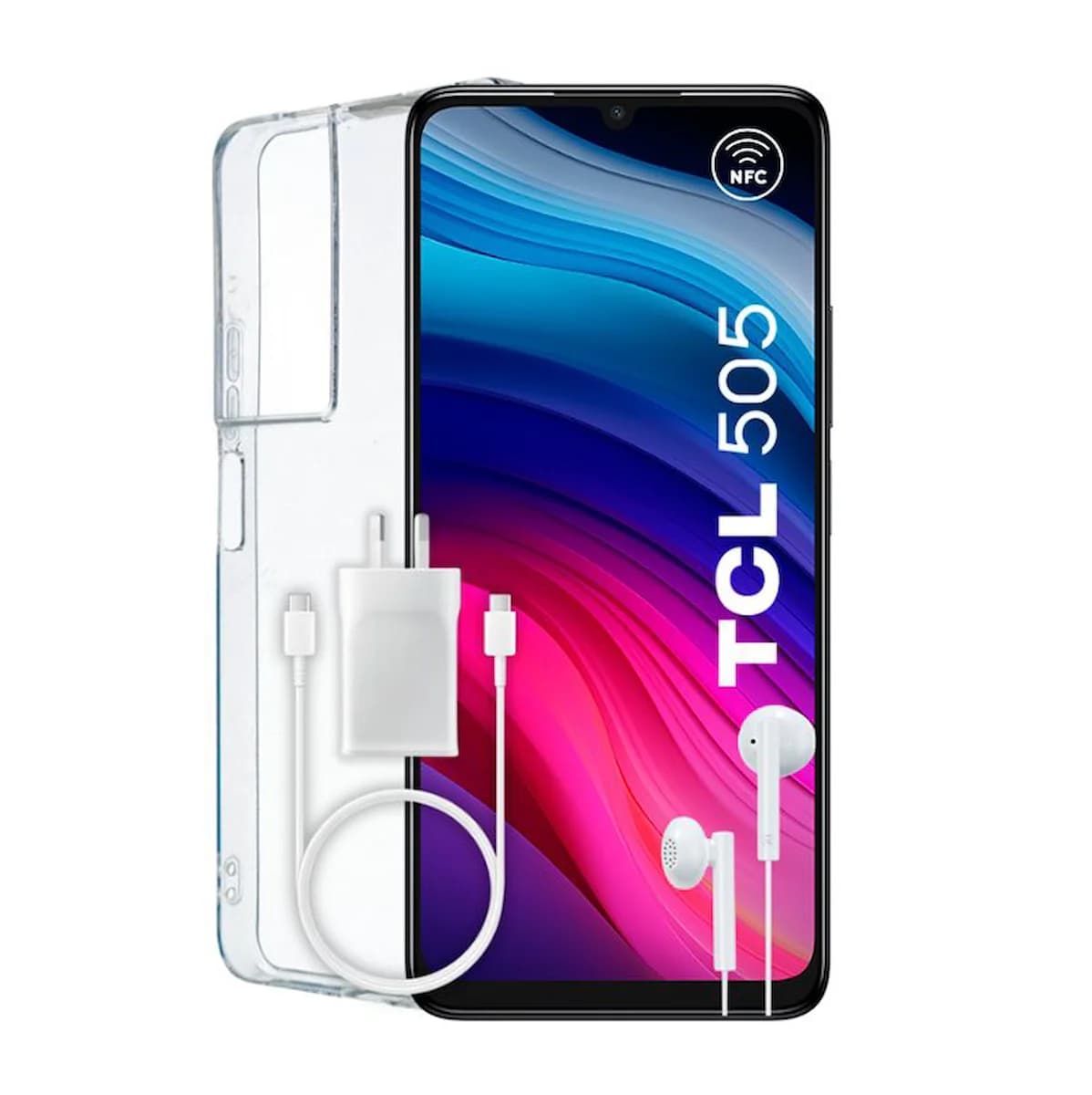 Celular TCL 505 128GB+4GB NFC Ocean Blue imagen 2