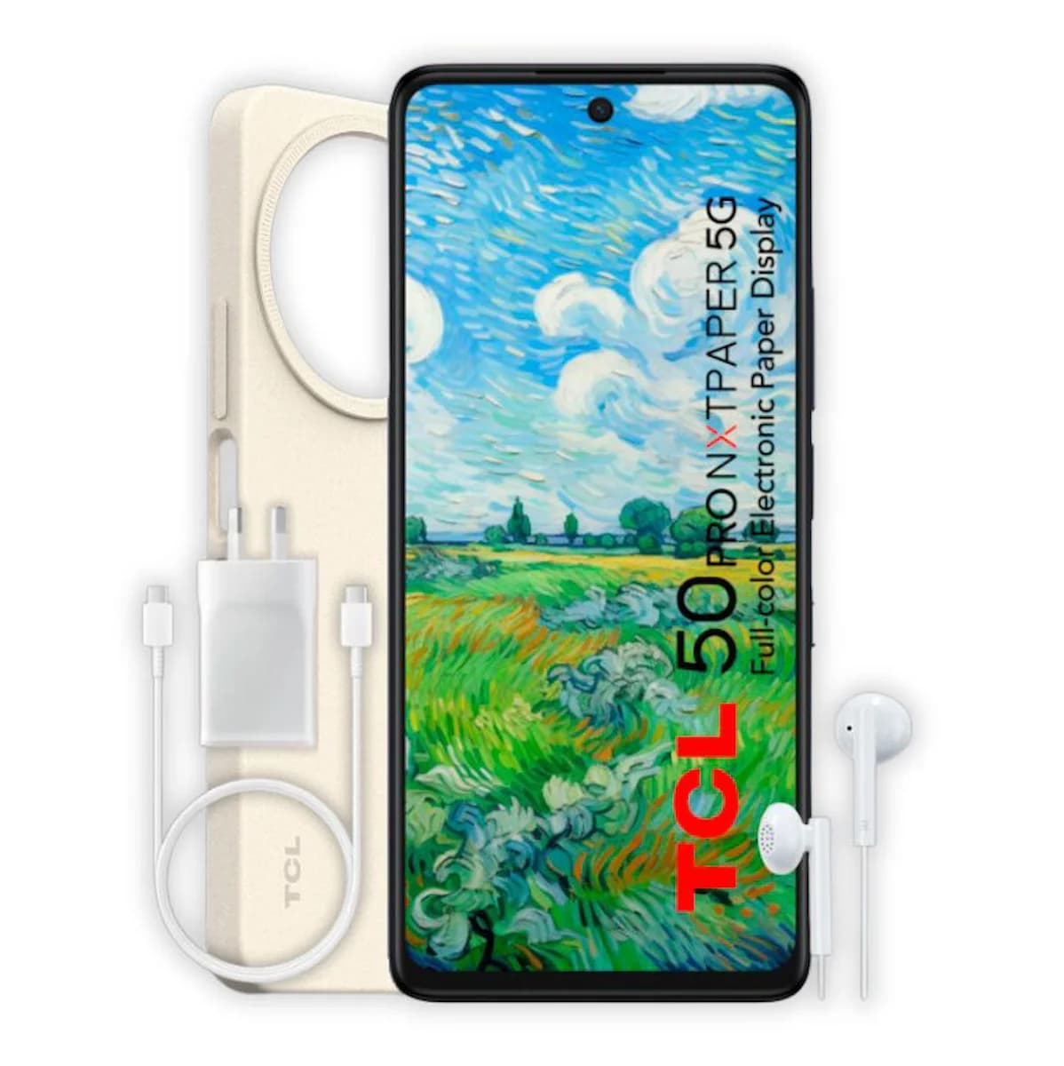 Celular TCL 50 PRO NXTPAPER 512GB+8GB White imagen 2