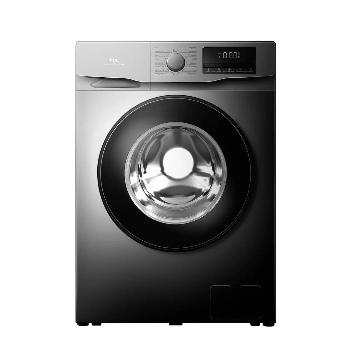 Lavarropas TCL Carga Frontal 6kg 1200 rpm Gris P606FL imagen 3