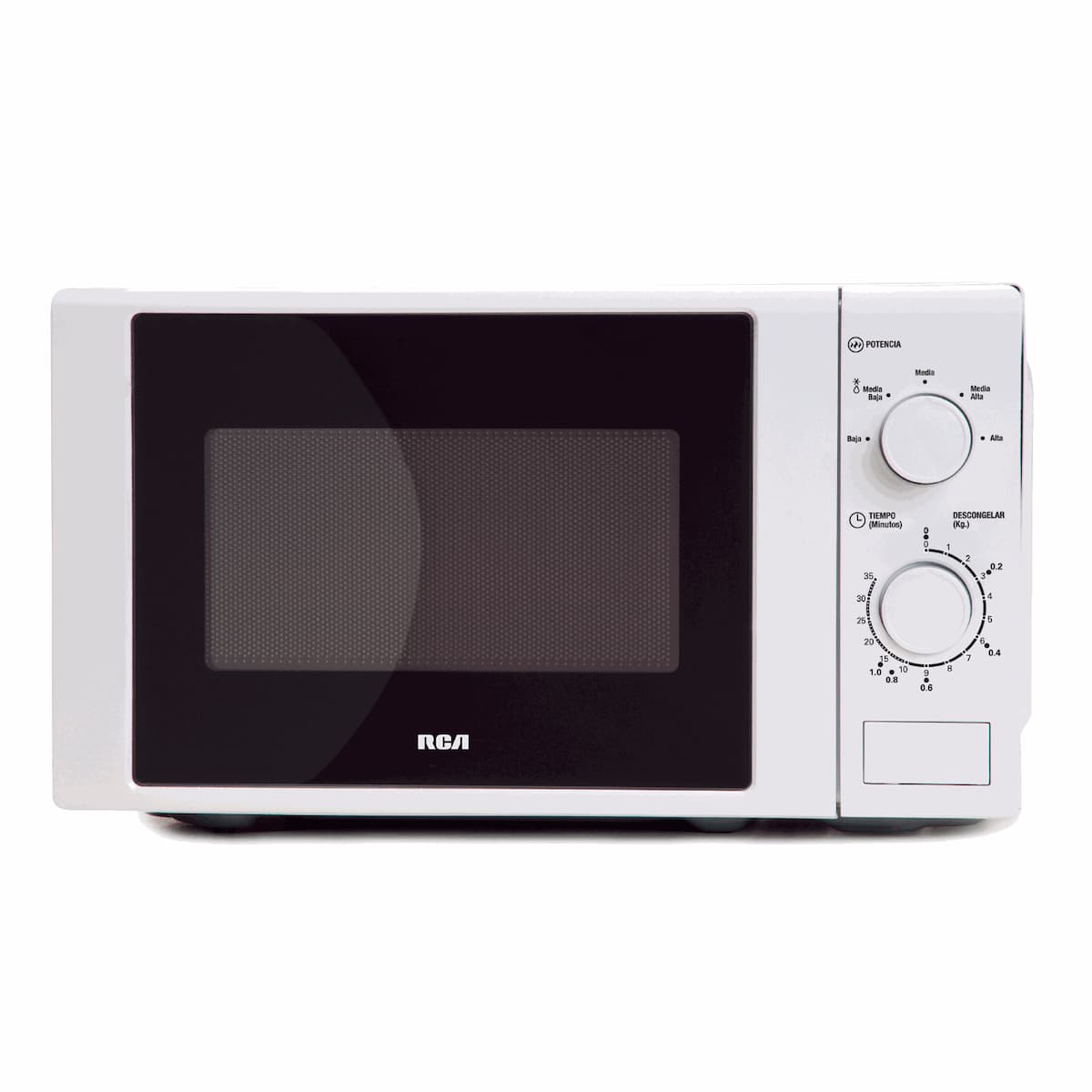 Microondas RCA 20Lts Mecánico Blanco R100MEC20 imagen 3