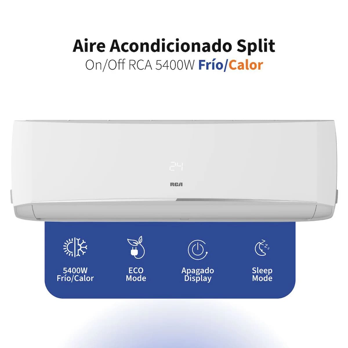 Aire Acondicionado Split RCA 5400W Frío/Calor RL5400FC imagen 1