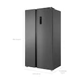 Heladera TCL Inverter Side By Side No Frost P650SBN 613 Lts miniatura 11