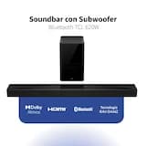 Soundbar TCL Q75H Bluetooth con Subwoofer Inalámbrico 620W miniatura 1