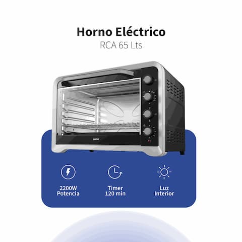 Horno Eléctrico RCA 65 Lts R65CONV