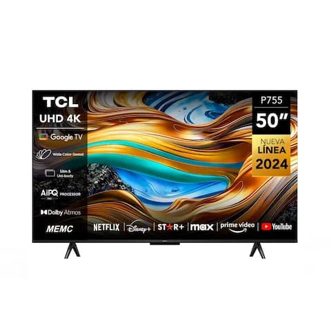 TV Smart TCL 50" 50P755 4K Google TV