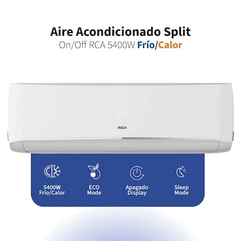 Aire Acondicionado Split RCA 5400W Frío/Calor RL5400FC